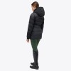 Cavalleria Toscana FW'23 CT Long Hooded Nylon Puffer Jacket Belt Women