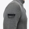 Cavalleria Toscana FW'23 CT Label Half Zip Turtleneck Merino Wool Knit Sweater Men