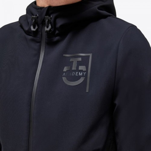 Cavalleria Toscana FW'23 CT Academy 3-Layer Hooded Zip Softshell Jacket Men
