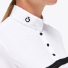 Cavalleria Toscana SS'23 Jersey Mesh S/S Button Up Competition Shirt Women