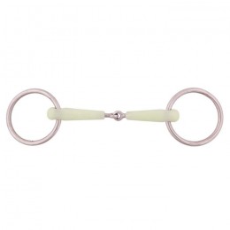 BR single jointed loose ring snaffle pony Apple Mouth 15mm