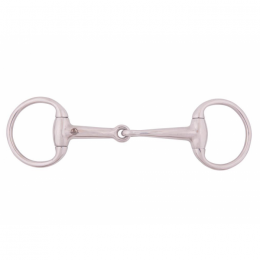 BR Single Jointed Eggbutt Snaffle Pony 13 mm