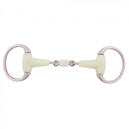 BR Double Jointed Eggbutt Snaffle Apple Mouth 18 mm