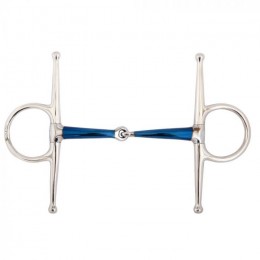 BR Single Jointed Full Cheek Snaffle Sweet Iron 14 mm