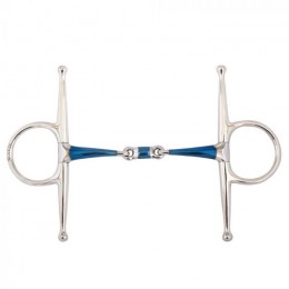 BR Double Jointed Full Cheek Snaffle Sweet Iron 14 mm