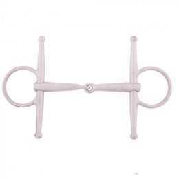 BR Single Jointed Full Cheek Snaffle Titanio 16 mm