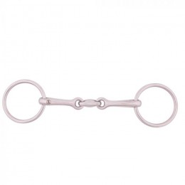 BR Double Jointed Loose Ring Bradoon 13 mm