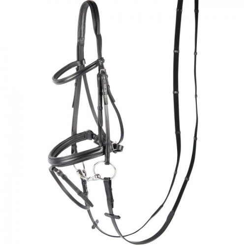 Harry's Horse Bridle Luxury, flash noseband