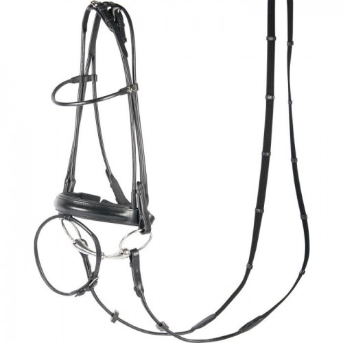 Harry's Horse luxurious rolled bridle