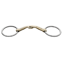 Sprenger KK single jointed loose ring bit 14mm