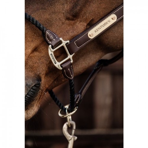 Kentucky Leather Rope Halter