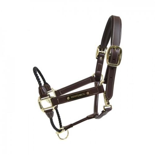 Kentucky Leather Rope Halter