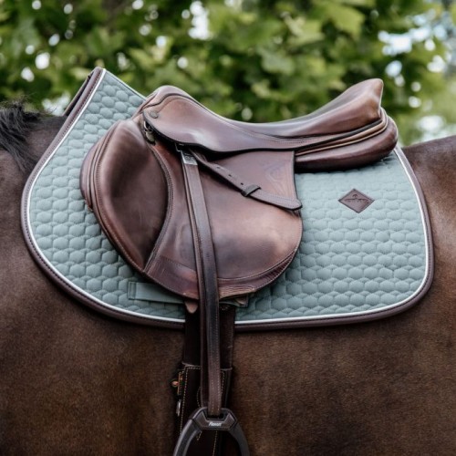 Kentucky Classic Leather Saddle Pad Jumping
