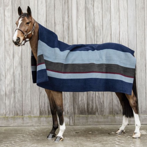 Kentucky Heavy Fleece Rug Square Stripes