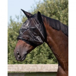 QHP Fly mask with ear protection fine