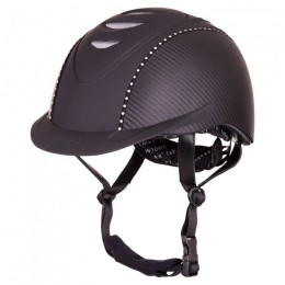 BR Riding Helmet Viper Patron Carbon Crystal VG1