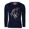 Red Horse long sleeved T-shirt Flash