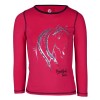 Red Horse long sleeved T-shirt Flash
