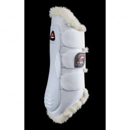 eQuick eKur Luxury Fluffy Dressage Protection Boots Rear