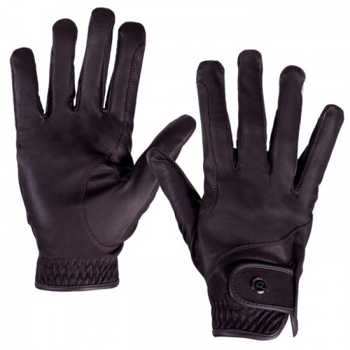 QHP Gloves Leather Pro