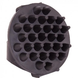 Premiere Rubber Curry Comb/Massage Brush