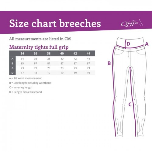 QHP Maternity tights full grip