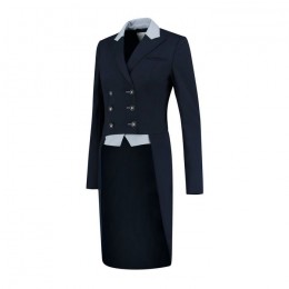 Juul C Tailcoat Navy with light blue details swarovski