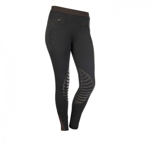 HKM Riding Leggins Starlight with Silicone Knee Edging