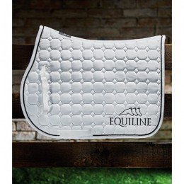 Equiline Octagon logo outline saddle pad
