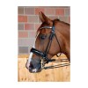 Dyon rolled double bridle with large patent crank noseband