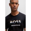 Футболка с фирменным логотипом BOSS Equestrian SS' 24 Пирс