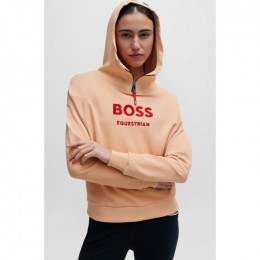 BOSS Equestrian SS'24 Logo Zip Hoodie Faye