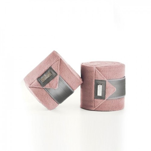 Equestrian Stockholm Pink Pearl fleece bandages