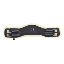 Equiline Anatomical Dressage Girth with Fur