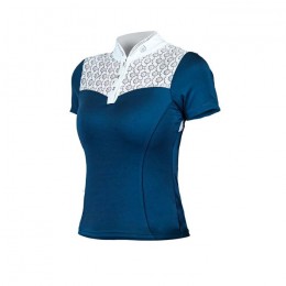 Equestrian Stockholm SS'23 Blue Meadow crystal champion top