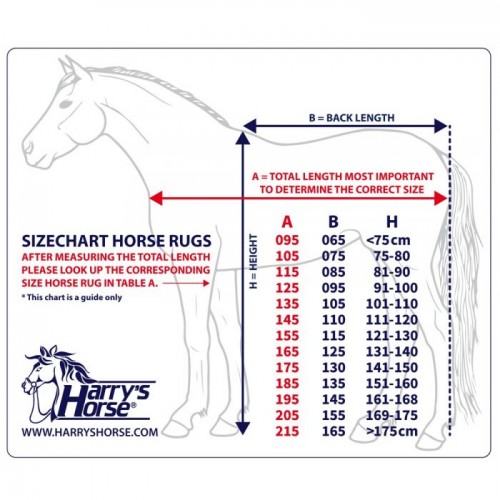 Harry's Horse Stable rug Highliner 0gr Fleecelining