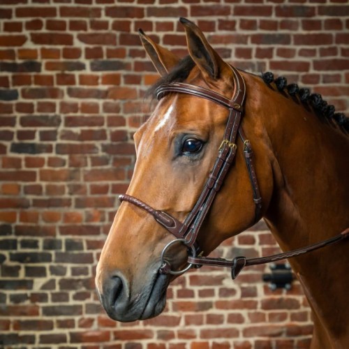 Dyon Bridle rope noseband leather