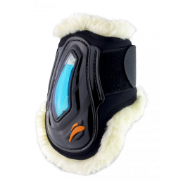 eQuick eAirshock Fetlock Boots Velcro Fluffy