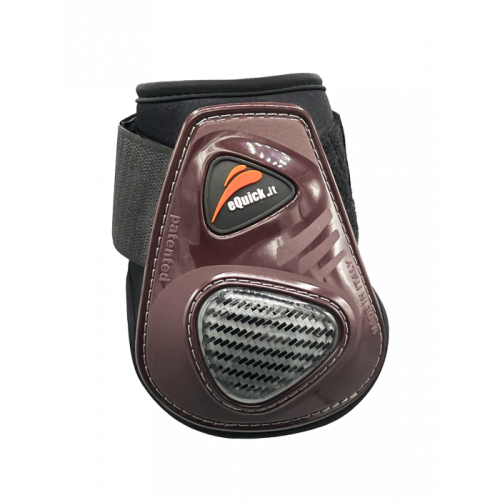 eQuick eCarbon Shock Velcro Fetlock Boots