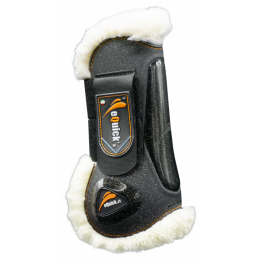 eQuick eLight Fluffy Glitter Tendon Boots Front