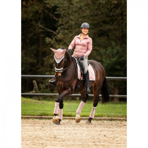 Equestrian Stockholm FW'21 Pink Crystal Fleece bandages