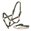 Equestrian Stockholm SS'22 Evening Haze leather halter