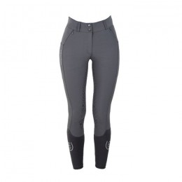 Equestrian Stockholm SS'21 Elite Grey breeches full grip