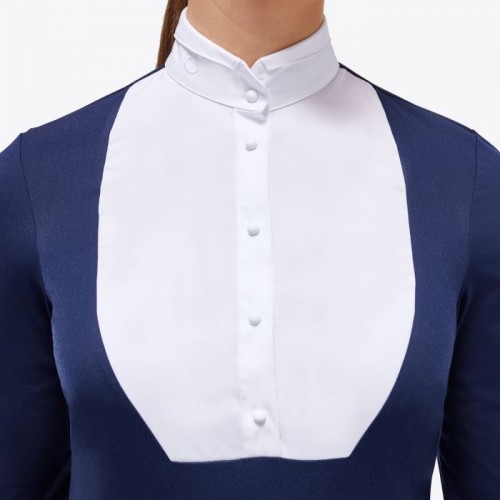 Cavalleria Toscana FW'23 CT Folded Collar L/S Jersey Competition Shirt Women