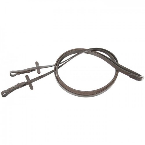 Harry's Horse leather reins with rubber side
