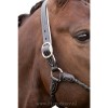 Premiera ''Vienna'' Black leather halter with white padding