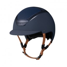 Kask Dogma Chrome 2.0 Navy Light Brown Chinstrap