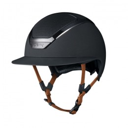 Kask Star Lady Chrome 2.0 Black Light Brown Chinstrap