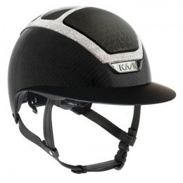 Kask Star Lady Carbon Shine Swarovski Frame Silver Swarovski Rivet