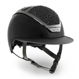 Kask Star Lady Carbon Shine Swarovski on the Rocks Black